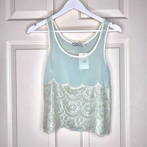 Chloe K Crop Top Tank